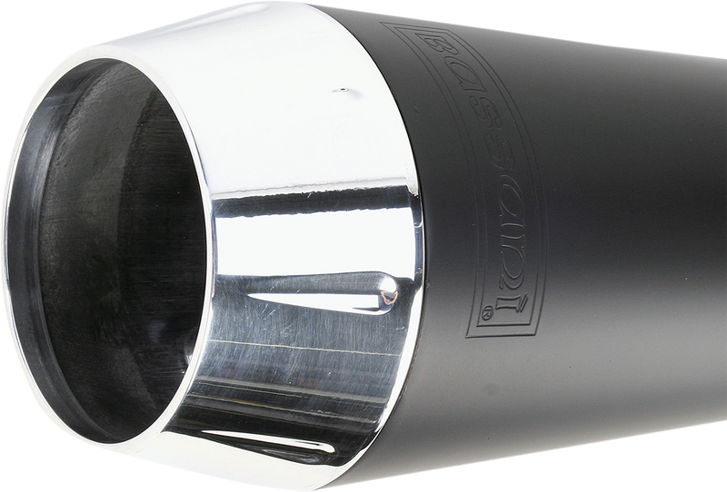 BASSANI XHAUST Road Rage 2:1 Exhaust - Black - FXD 1D5250B
