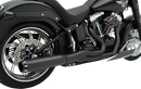 BASSANI XHAUST B1 2:1 Exhaust - Black 1S18RB