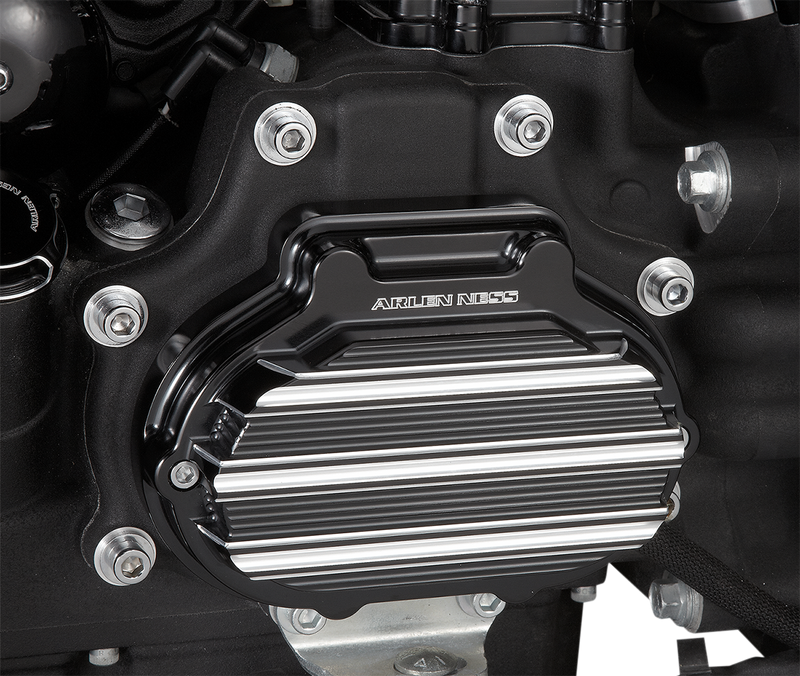 ARLEN NESS Transmission Cover - Hydraulic - Black - Big Twin 03-823