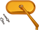 ARLEN NESS Mirror - Side View - Oval - Gold - Right 13-178