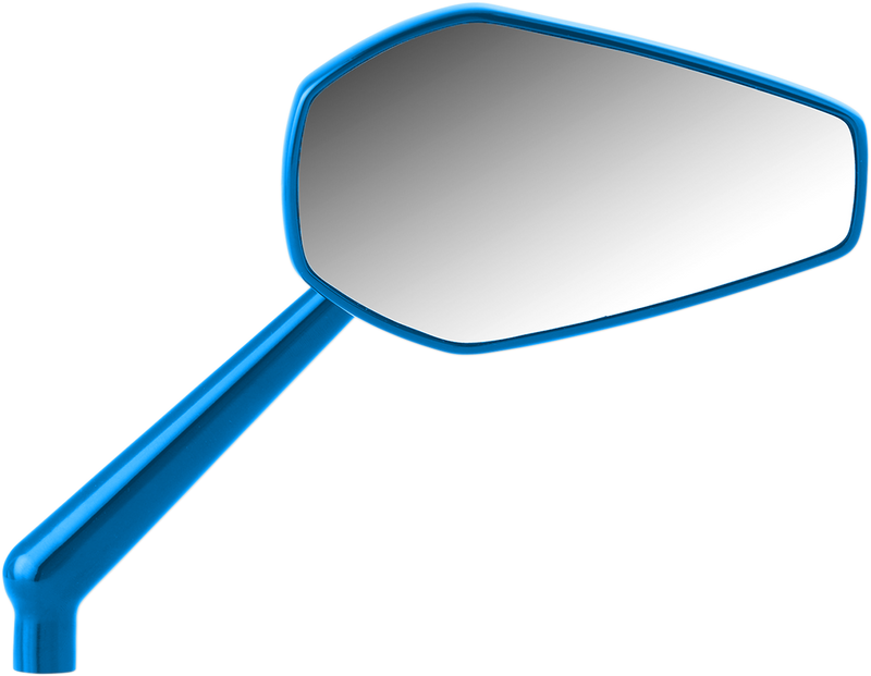 ARLEN NESS Mirror - Mini/Stocker - Side View - Hexagon - Blue - Right 13-153