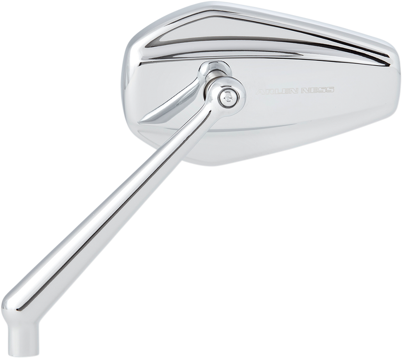 ARLEN NESS Mirror - Mini/Stocker - Side View - Hexagon - Chrome - Right 13-159