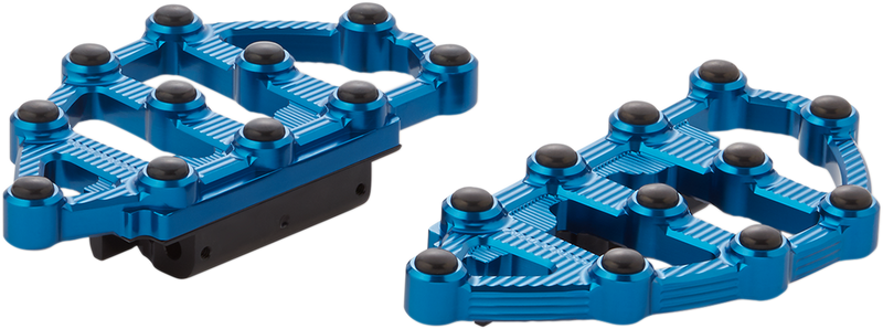 ARLEN NESS MX Passenger Floorboards - Blue 06-897