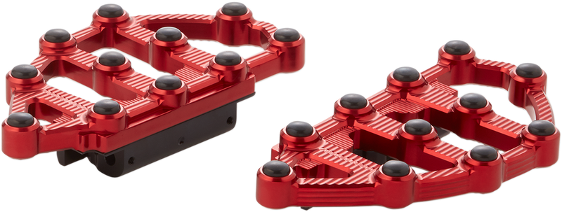 ARLEN NESS MX Passenger Floorboards - Red 06-898