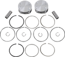 JE PISTONS Piston Kit - 4.125" Bore - +0.050" Oversize - 114"/117" M8 370251