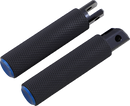 ARLEN NESS Knurled Foot Pegs - Blue - FX/FL '18-'25 07-950