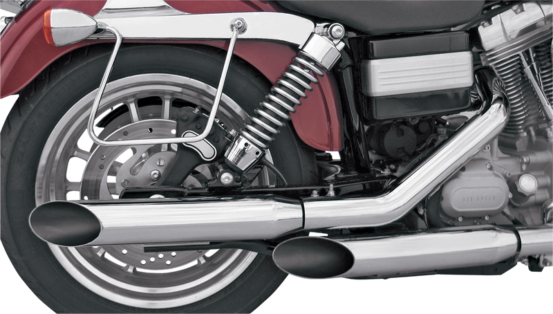 KHROME WERKS 3" HP-Plus? Slip-On Mufflers - Slashcut 202310A