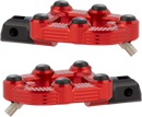 ARLEN NESS MX Foot Pegs - Driver - Red 07-946