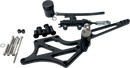 SPEED MERCHANT Mid-Controls - without Pegs - Black - FL '17-'23 SM-M8FLMIDWOPBK