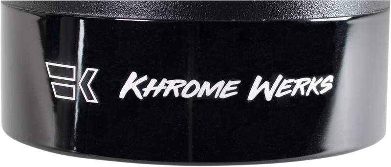 KHROME WERKS Replacement End Cap - Turbine - 4-1/2" 200718P