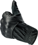 BILTWELL Belden Gloves - Black - Small 1505-0101-302