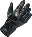 BILTWELL Belden Gloves - Black - Small 1505-0101-302