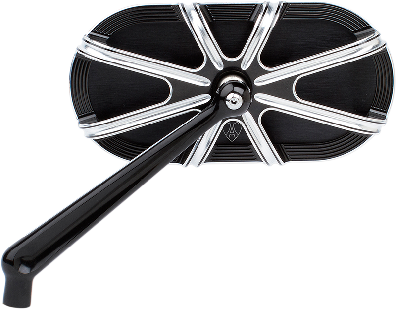 ARLEN NESS Mirror - Side View - Caged Series/10 Gauge - Black - Left 13-160