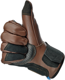 BILTWELL Belden Gloves - Chocolate/Black - XL 1505-0201-305