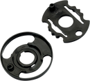BILTWELL Gringo S/Lane Splitter Base Plate - Gen 2 - Black - Pair 0034-24