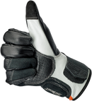 BILTWELL Borrego Gloves - Black/Cement - 2XL 1506-0104-306