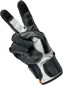 BILTWELL Borrego Gloves - Black/Cement - 2XL 1506-0104-306