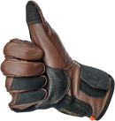 BILTWELL Borrego Gloves - Chocolate/Black - 2XL 1506-0201-306