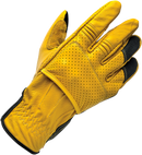 BILTWELL Borrego Gloves - Gold/Black - XS 1506-0701-301