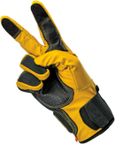 BILTWELL Borrego Gloves - Gold/Black - XL 1506-0701-305