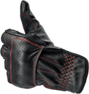 BILTWELL Borrego Gloves - Redline - XS 1506-0108-301