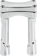 BILTWELL Murdock O/S Risers - 6" - Chrome 6413-105-06