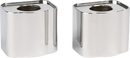 THRASHIN SUPPLY CO. Riser Extensions - 1" - Chrome TSC-9801-3