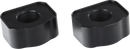 THRASHIN SUPPLY CO. Riser Extensions - 1/2" - Black TSC-9800-1