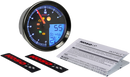 KOSO NORTH AMERICA Multi-Function Speedometer/Tachometer - HD-04 - Black BA051211