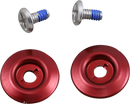BILTWELL Gen 2 Hardware Kit - SS Screw - Red Baseplate 0034-150-70