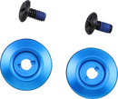 BILTWELL Gen 2 Hardware Kit - Black Screw - Blue Baseplate 0034-150-65