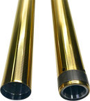 PRO-ONE PERF.MFG. Fork Tube - 49 mm - 22.875" - Gold 105125G