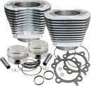 S&S CYCLE 95" Big Bore Cylinder Kit - Silver - Twin Cam 910-0200