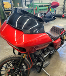 Memphis Shades Spoiler Windshield - 2015+ Road Glide - 6.5" - Black Opaque