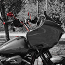 Arlen Ness Mini Stocker Mirror - Left - Red