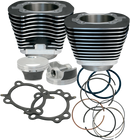 S&S CYCLE 97" Big Bore Cylinder Kit - Wrinkle Black - Twin Cam 910-0205