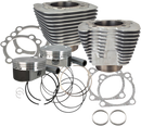 S&S CYCLE Cylinder Kit - 1200 cc Conversion - 10.3:1 Compression Ratio - Silver - XL 910-0689