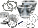 S&S CYCLE 4" Big Bore Bolt-In Sidewinder® Cylinder Kit - 100" - Silver 910-0642