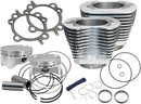 S&S CYCLE 4" Big Bore Bolt-In Sidewinder® Cylinder Kit - 110" - Silver 910-0650
