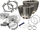 S&S CYCLE 4" Big Bore Bolt-In Sidewinder® Cylinder Kit - 110" - Black 910-0651
