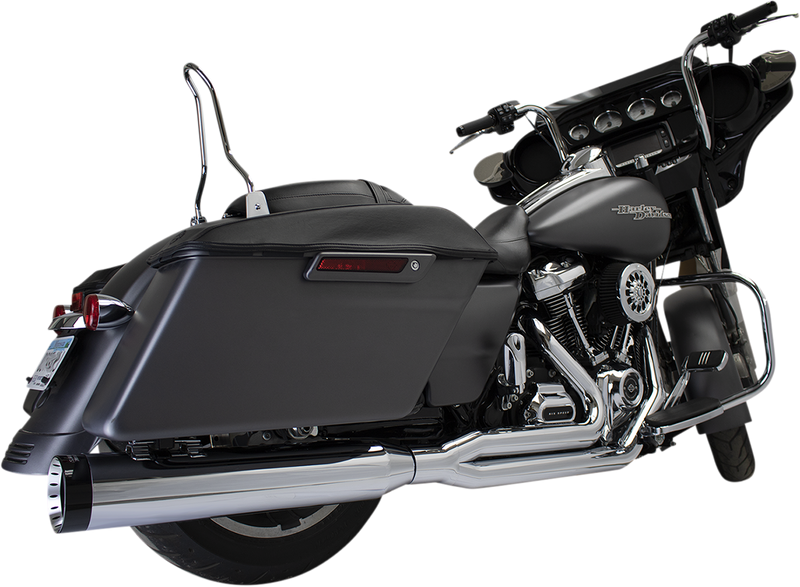 KHROME WERKS 2-into-1 Outlaw Exhaust System - Chrome - No End Cap Included 200770