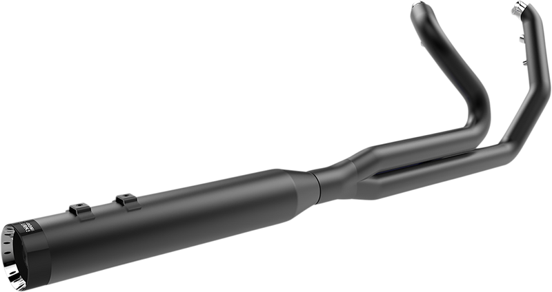 KHROME WERKS 2-into-1 Outlaw Exhaust System - Black 200785