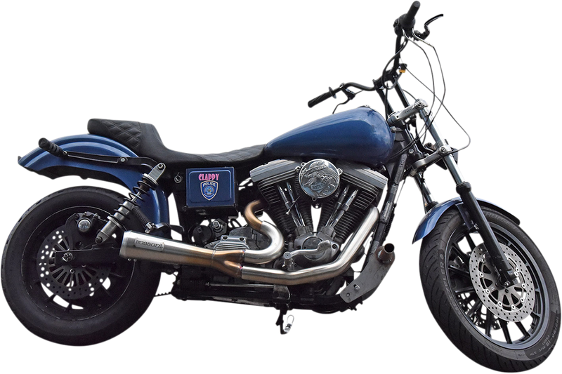 BASSANI XHAUST Ripper 2:1 Exhaust System - Chrome 1D5C