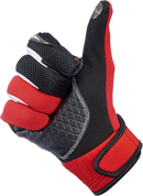 BILTWELL Baja Gloves - Red - XL 1508-0801-305