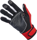 BILTWELL Baja Gloves - Red - XL 1508-0801-305