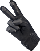 BILTWELL Bridgeport Gloves - Black Out - XS 1509-0101-301