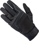 BILTWELL Baja Gloves - Black Out - Small 1508-0101-302