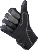 BILTWELL Bridgeport Gloves - Gray - Small 1509-1101-302