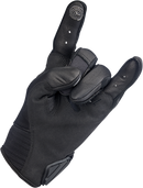 BILTWELL Bridgeport Gloves - Black Out - Medium 1509-0101-303
