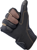 BILTWELL Bridgeport Gloves - Chocolate - Small 1509-0201-302